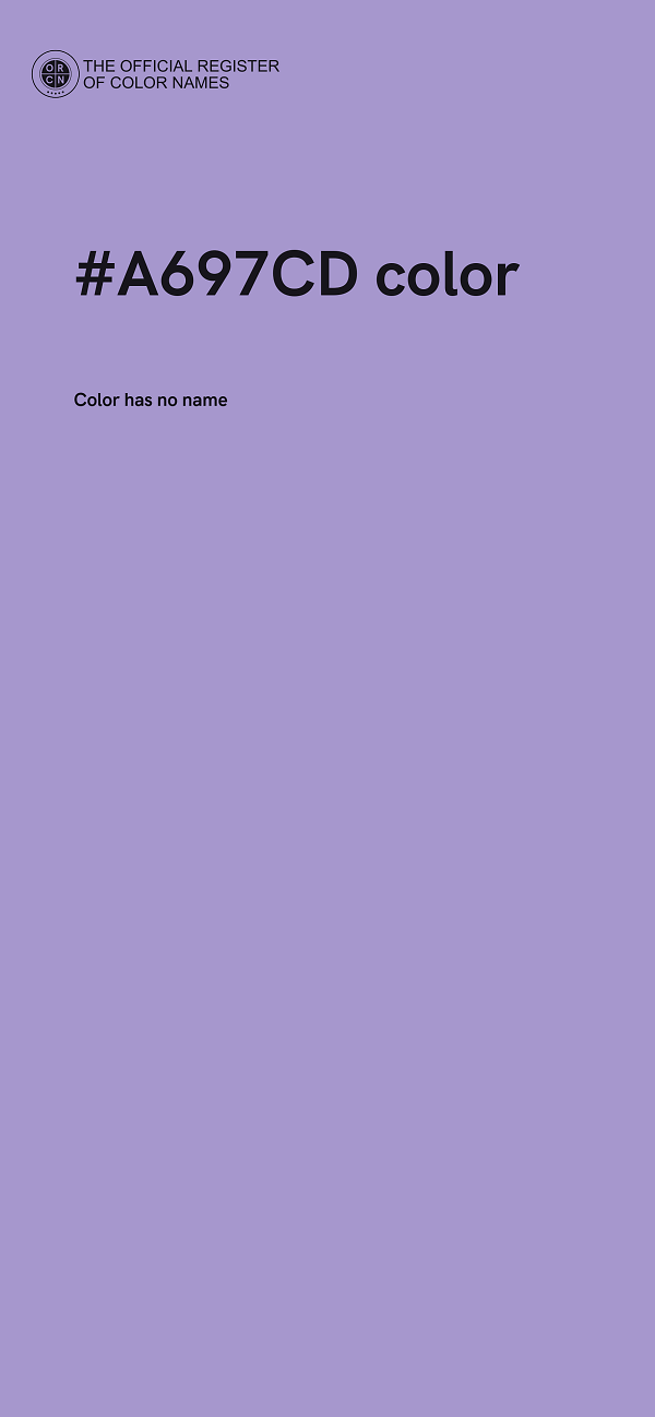 #A697CD color image