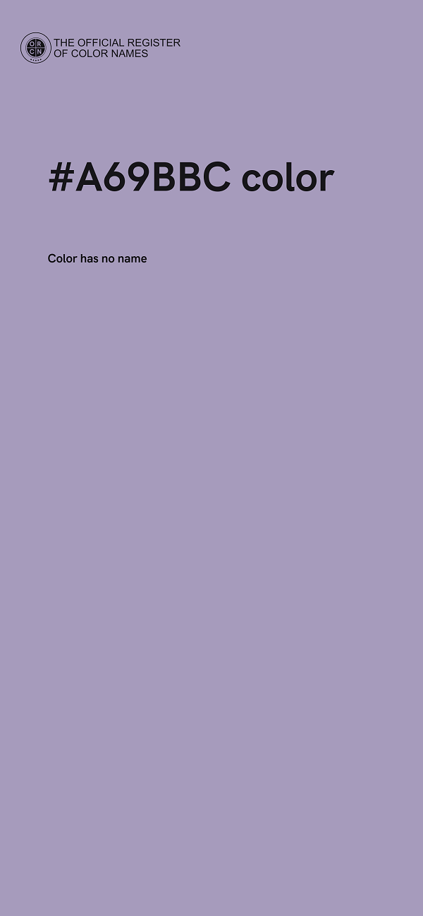 #A69BBC color image