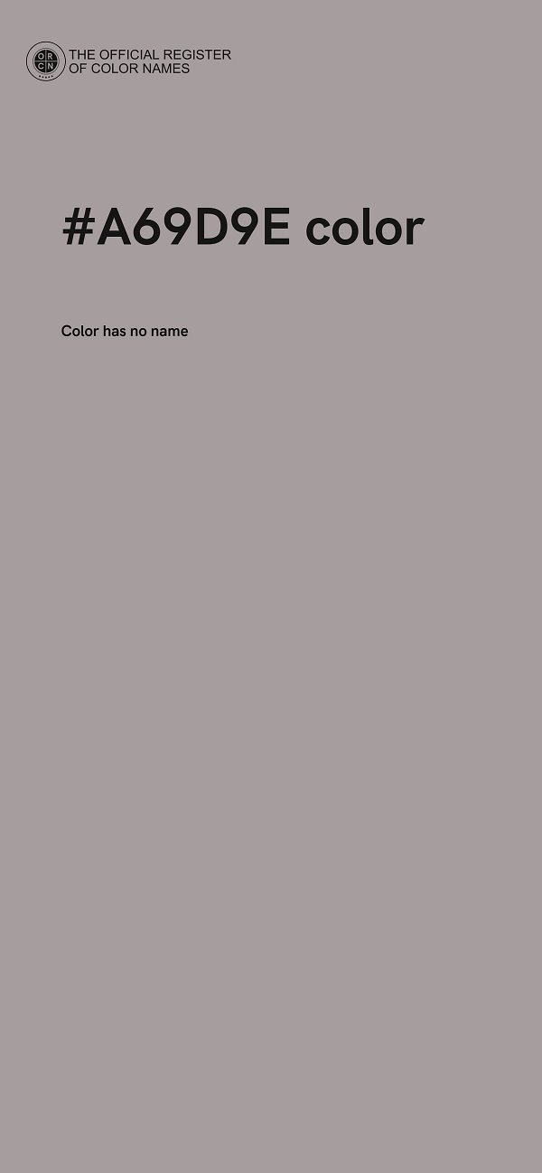 #A69D9E color image