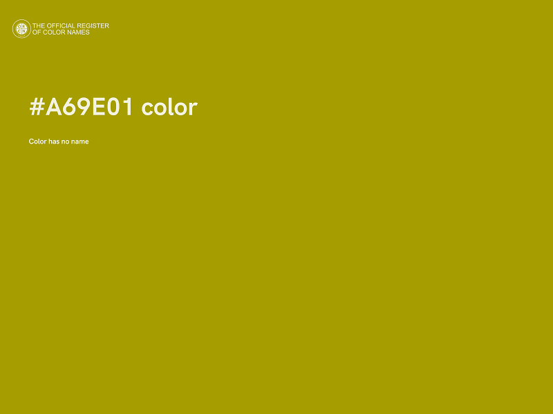 #A69E01 color image