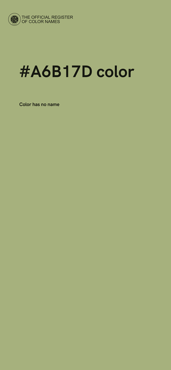 #A6B17D color image