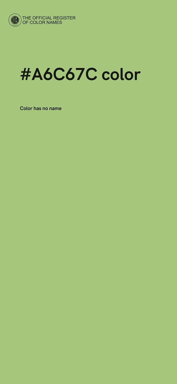 #A6C67C color image