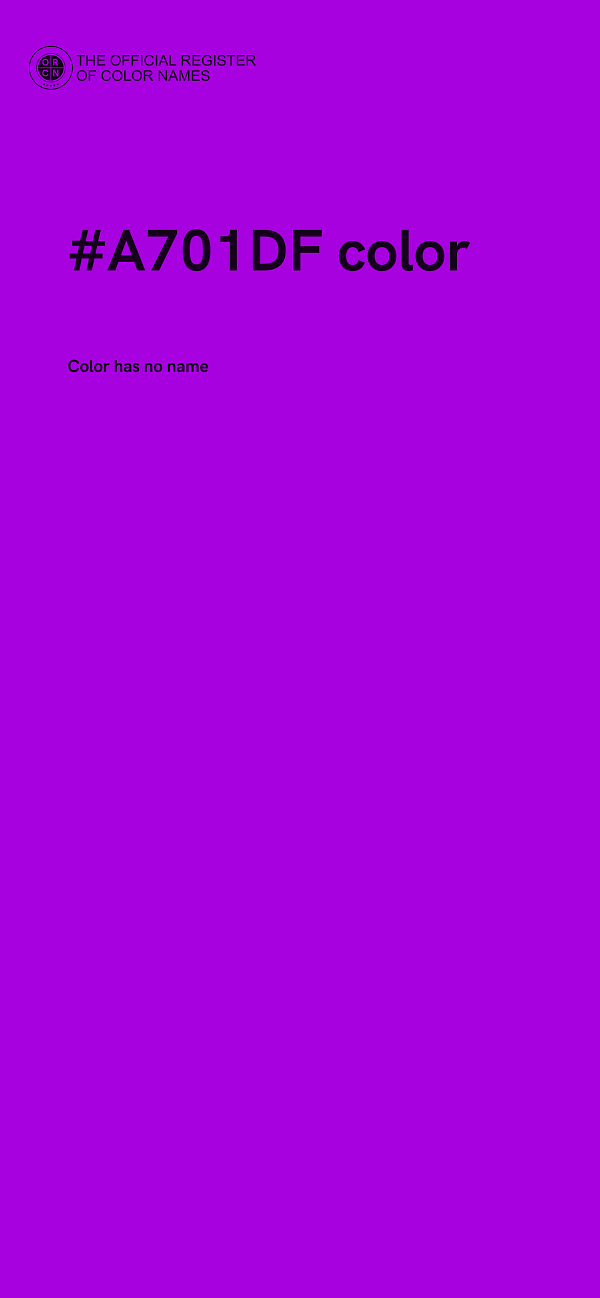 #A701DF color image