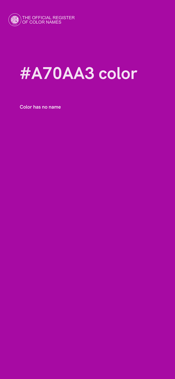 #A70AA3 color image