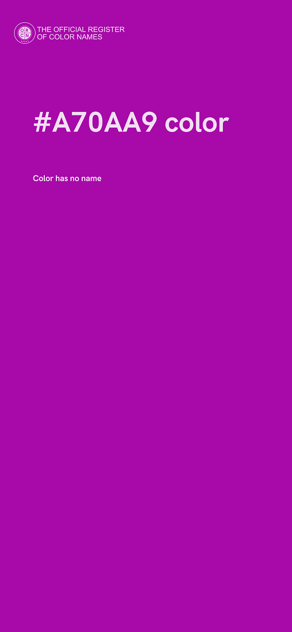 #A70AA9 color image