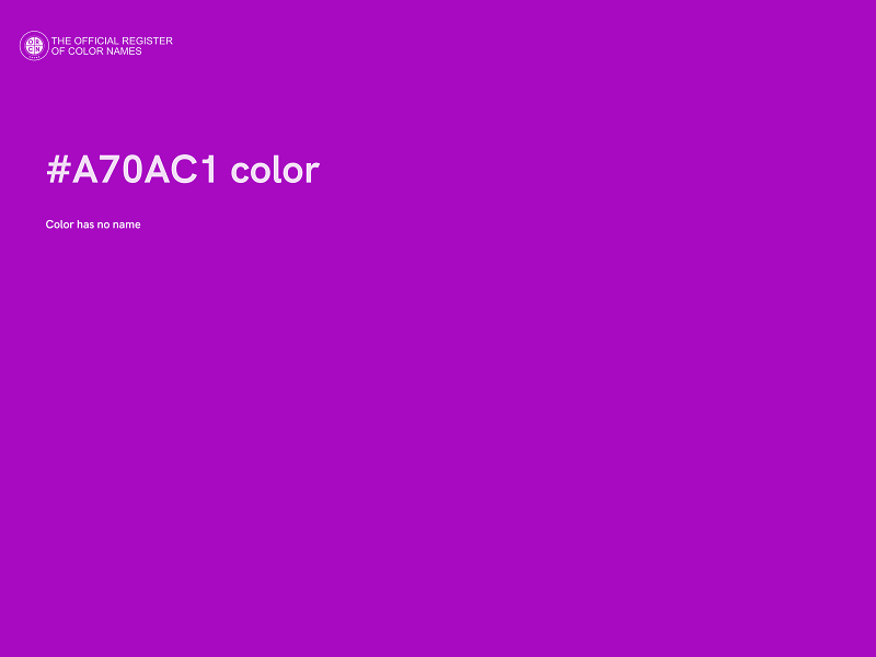 #A70AC1 color image