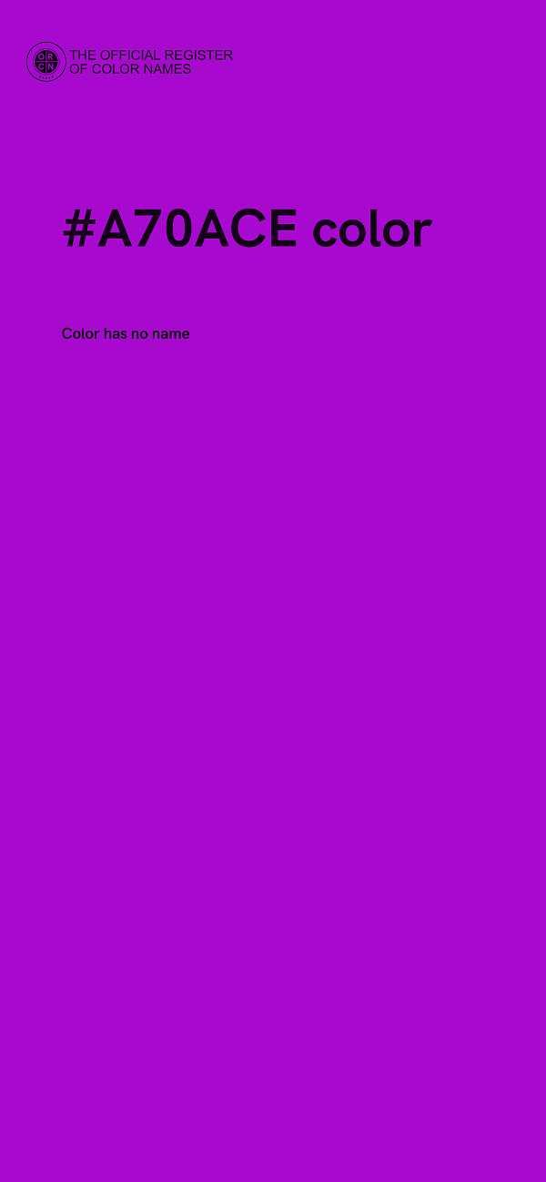#A70ACE color image