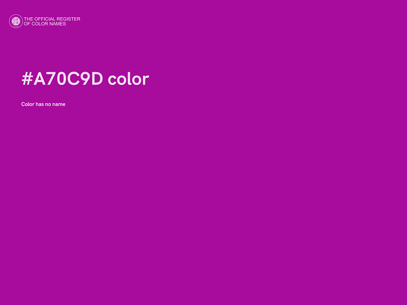 #A70C9D color image