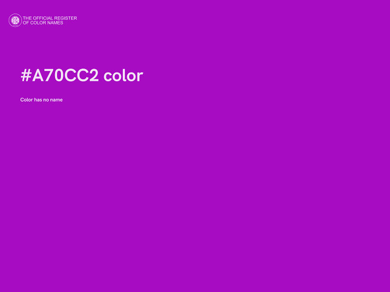 #A70CC2 color image
