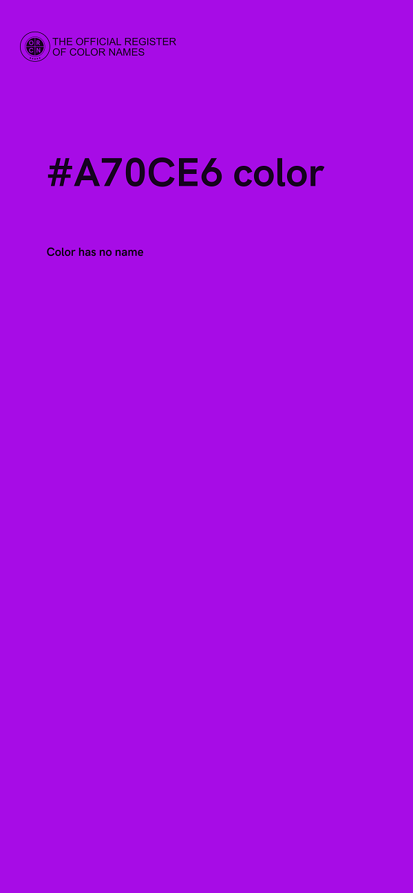 #A70CE6 color image