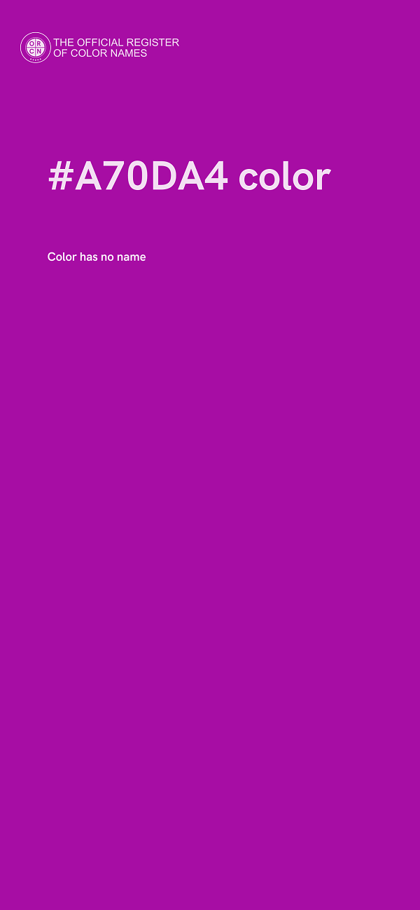 #A70DA4 color image