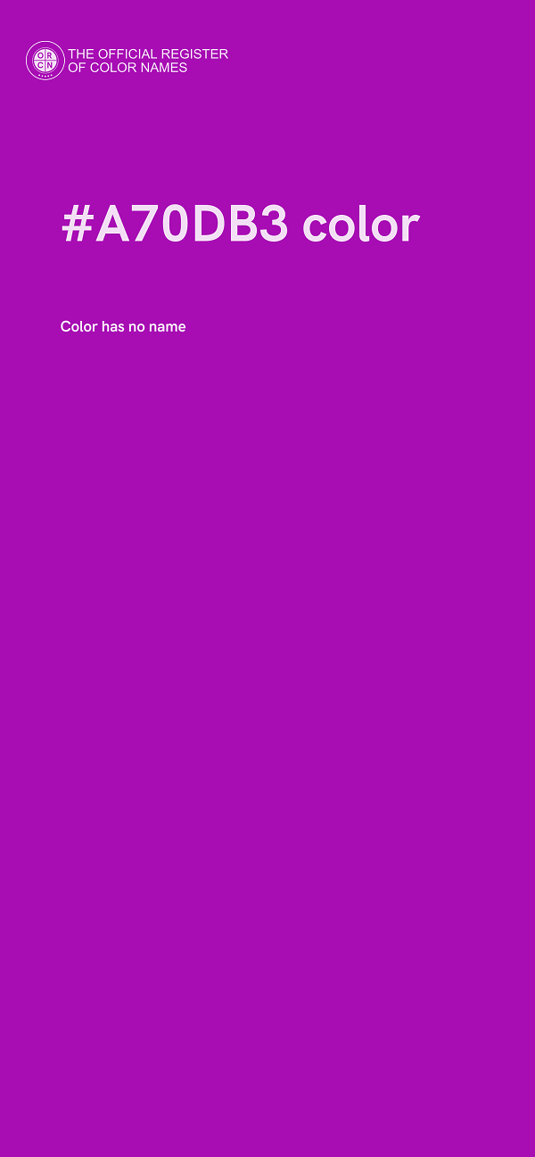 #A70DB3 color image