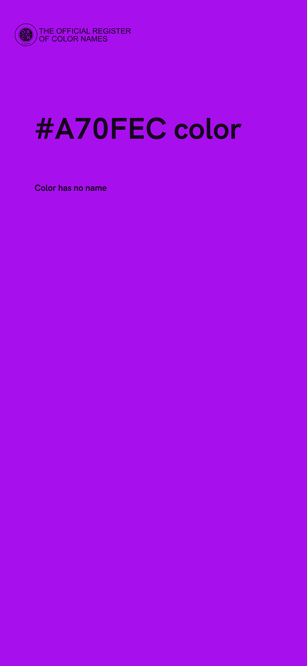#A70FEC color image