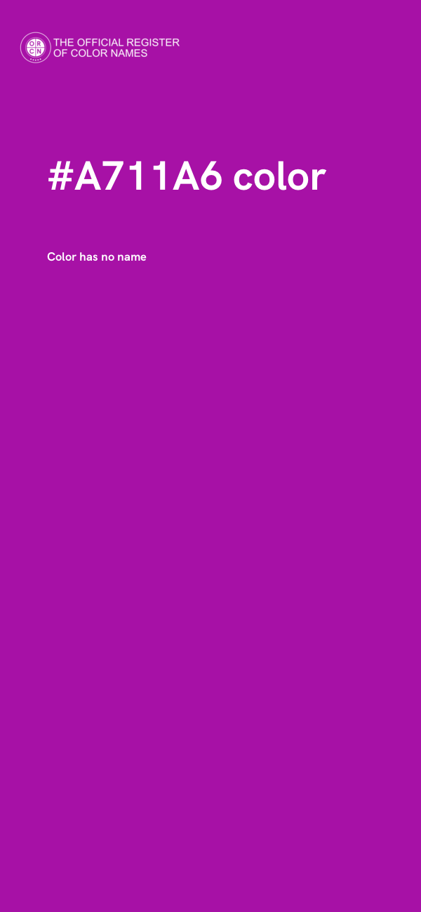 #A711A6 color image
