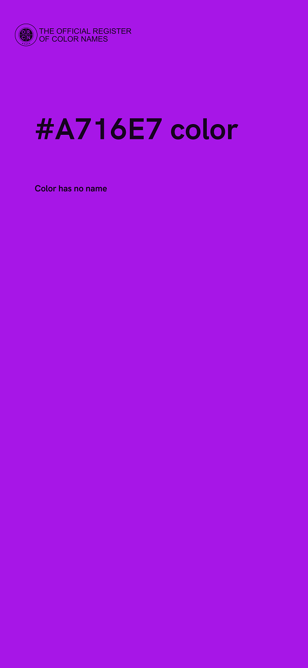#A716E7 color image