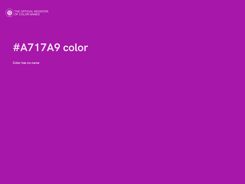 #A717A9 color image