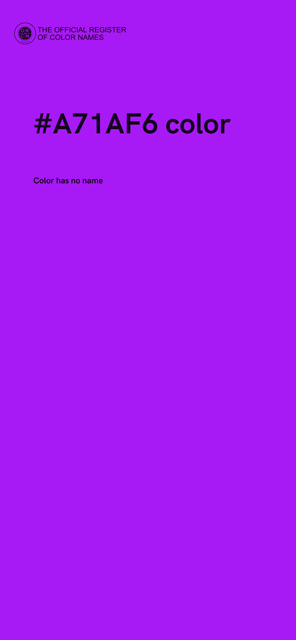 #A71AF6 color image
