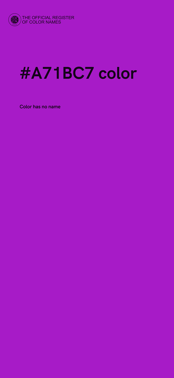 #A71BC7 color image