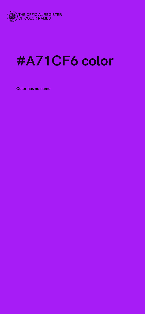 #A71CF6 color image