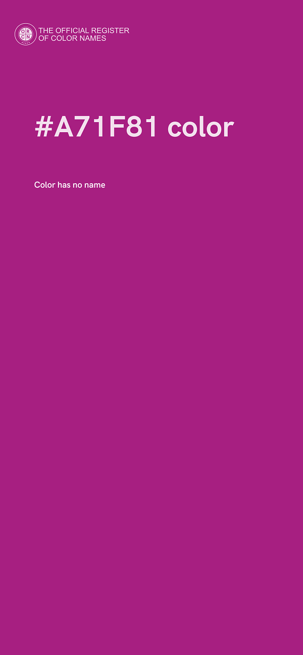 #A71F81 color image