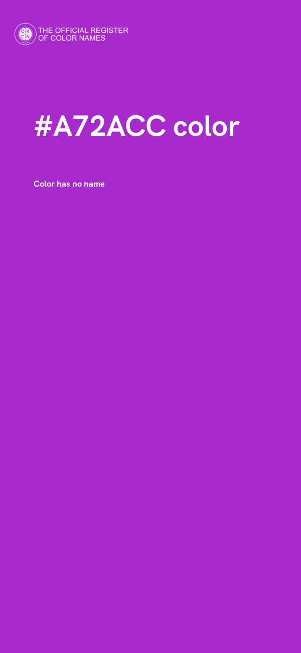 #A72ACC color image