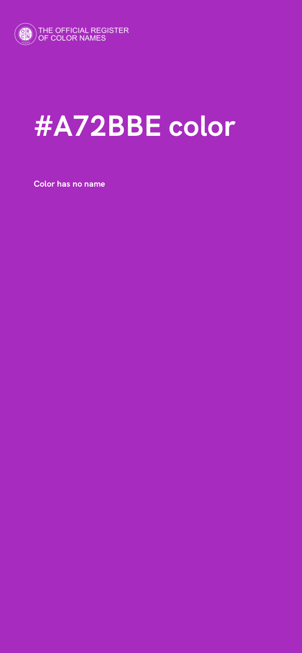 #A72BBE color image