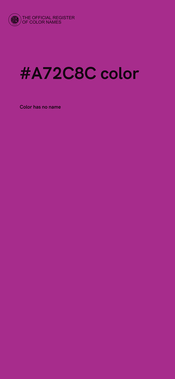 #A72C8C color image