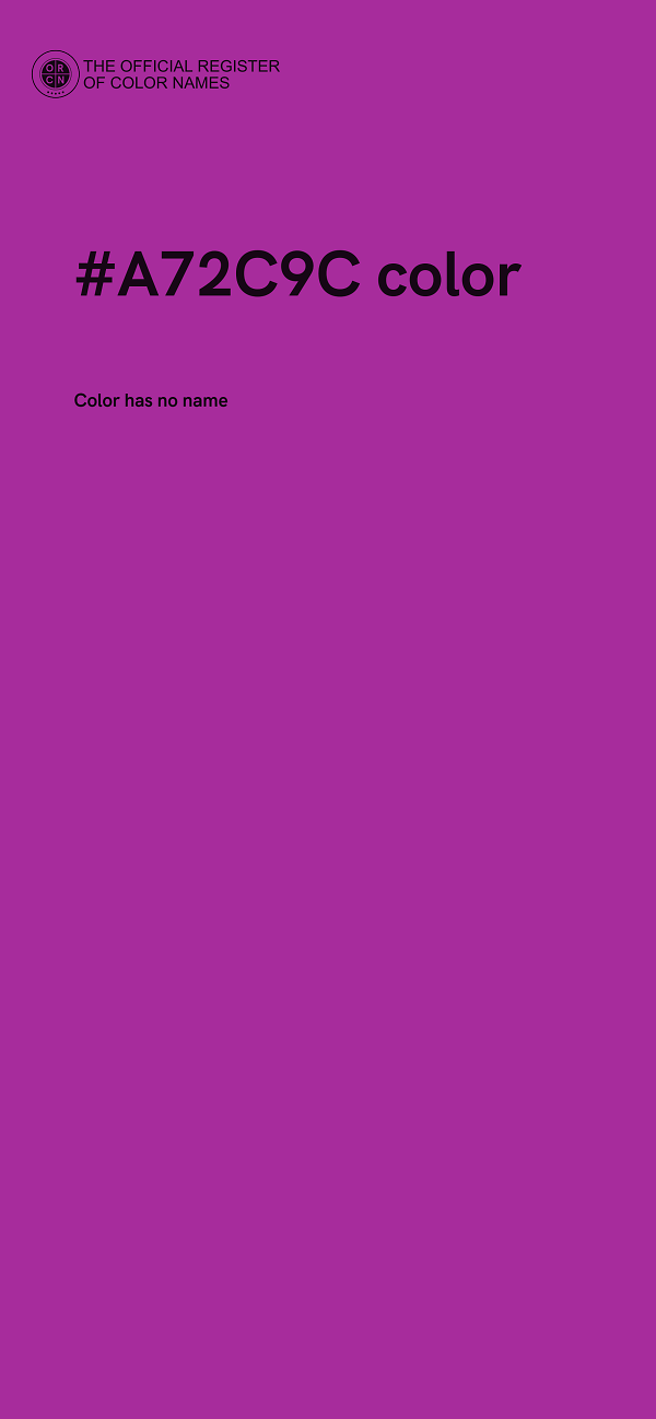 #A72C9C color image