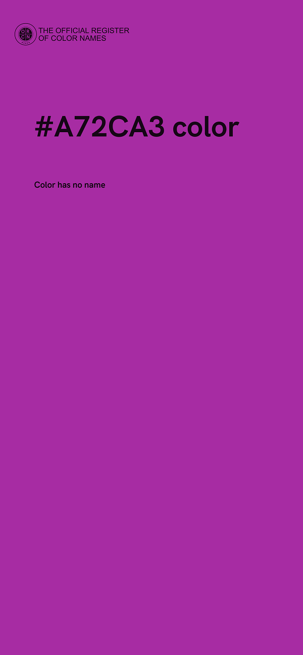 #A72CA3 color image