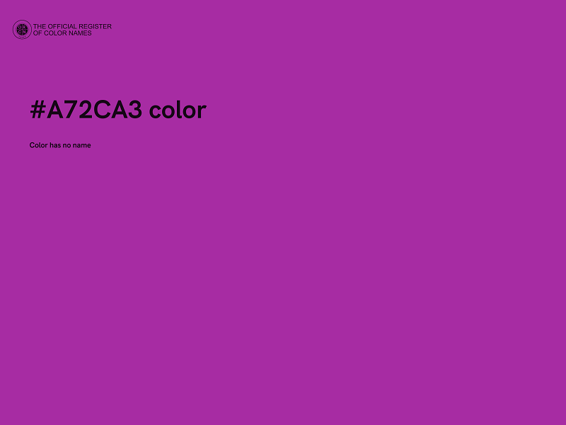 #A72CA3 color image