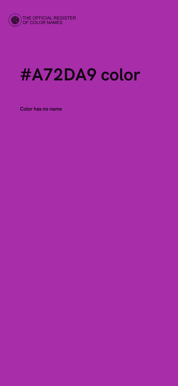 #A72DA9 color image