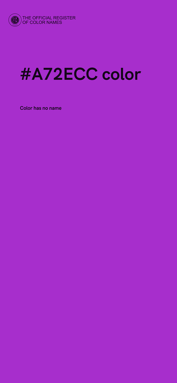 #A72ECC color image