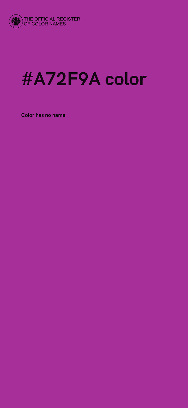 #A72F9A color image