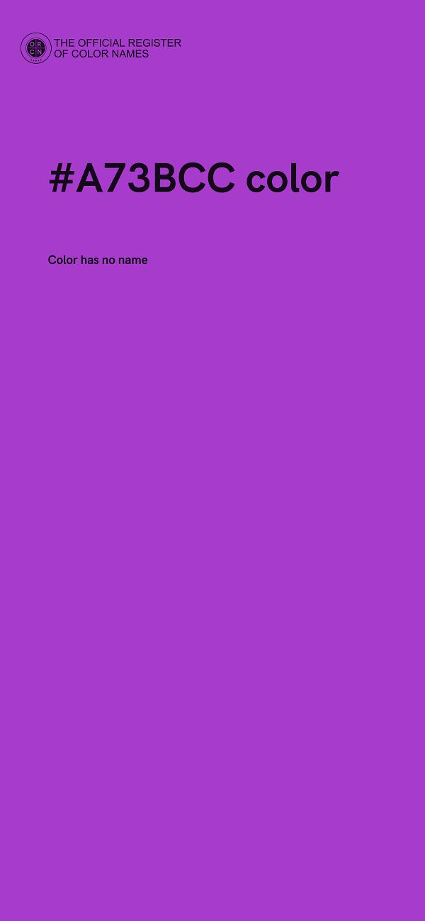 #A73BCC color image