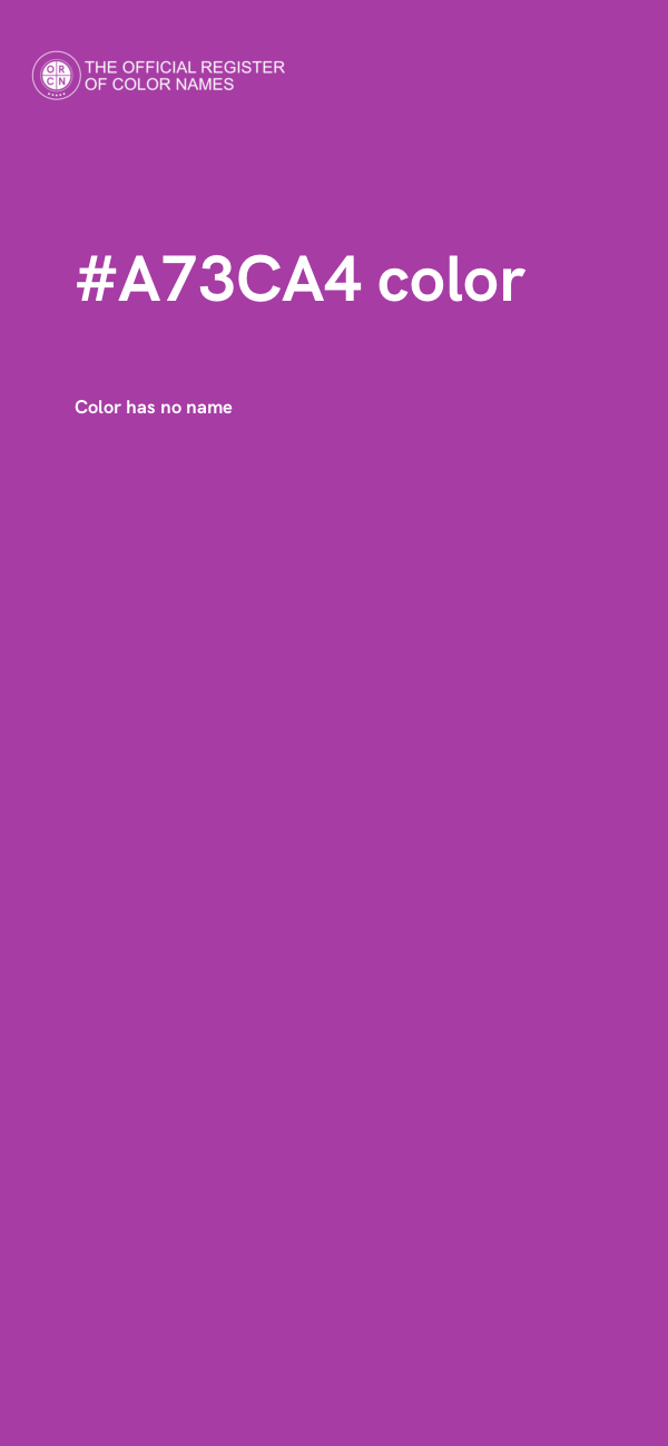 #A73CA4 color image