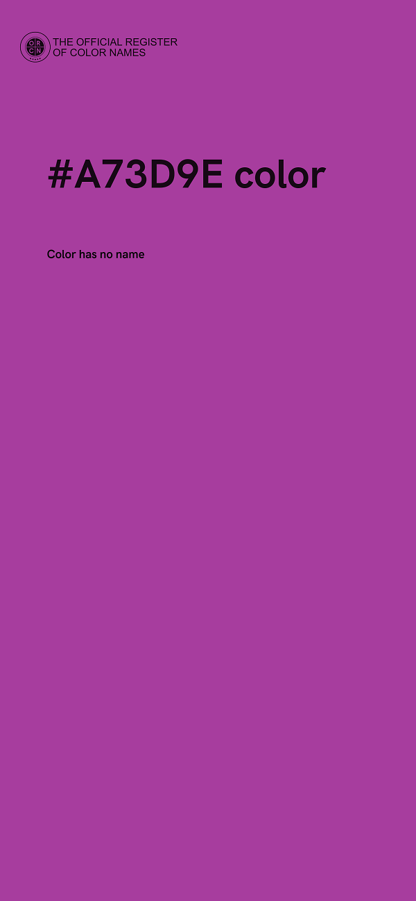 #A73D9E color image