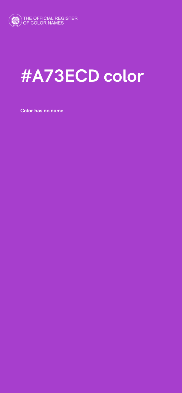 #A73ECD color image
