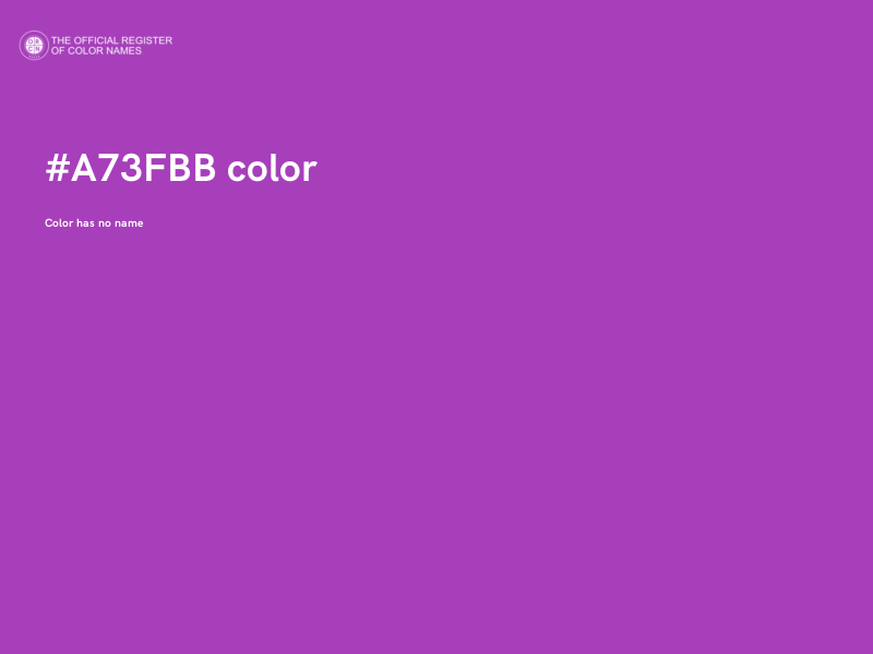 #A73FBB color image