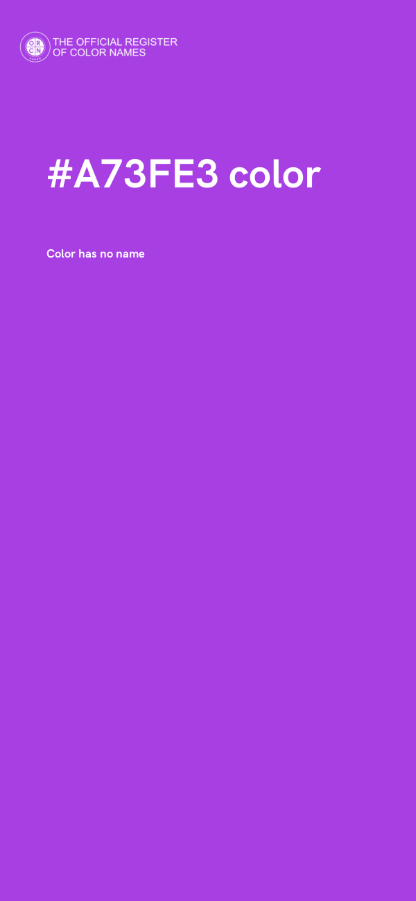#A73FE3 color image