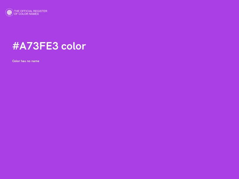 #A73FE3 color image