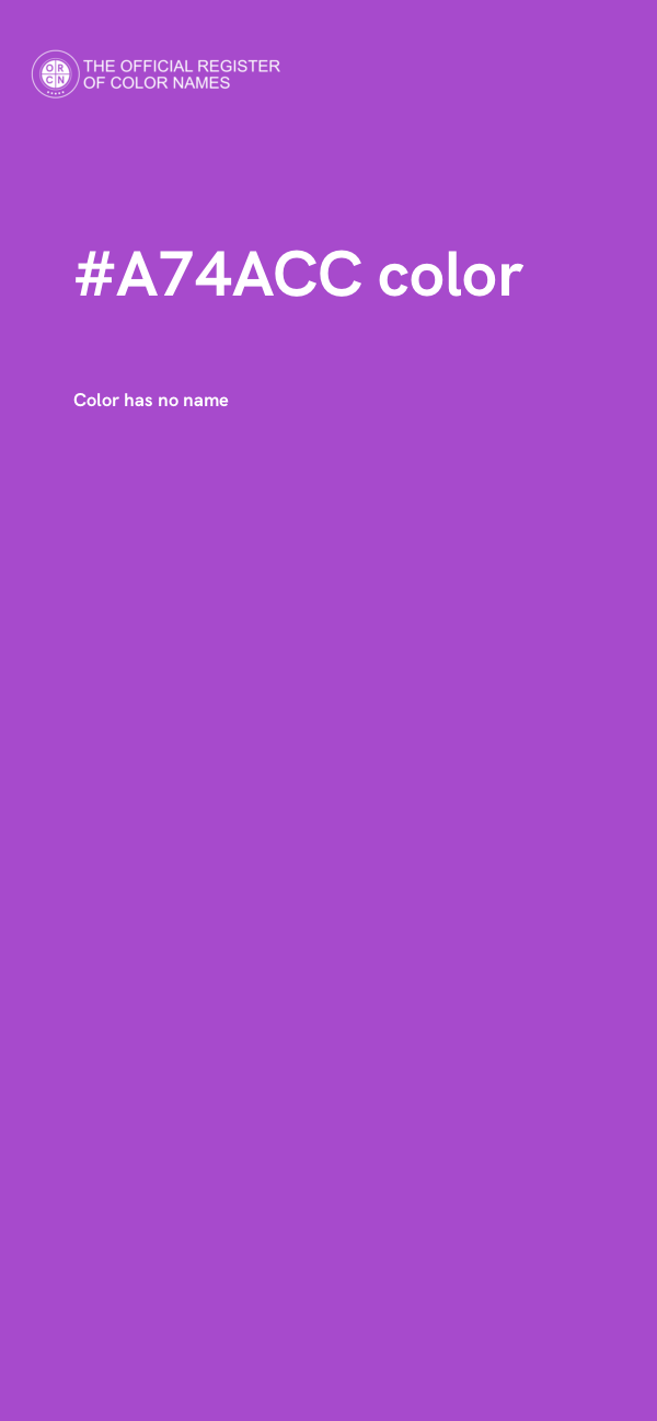 #A74ACC color image