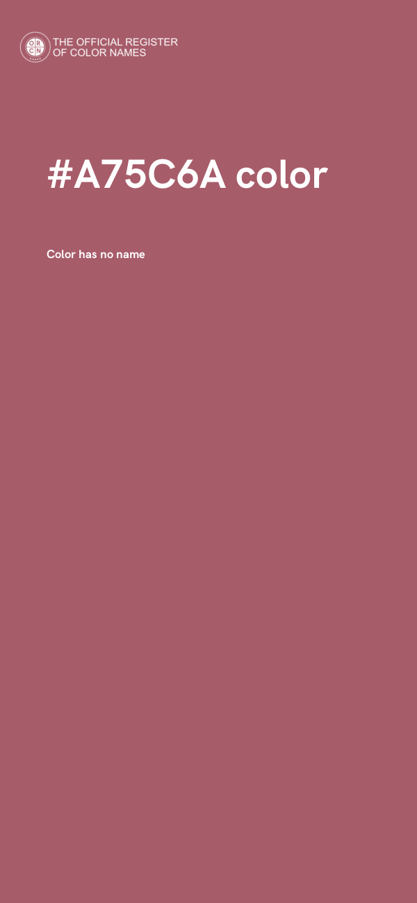 #A75C6A color image