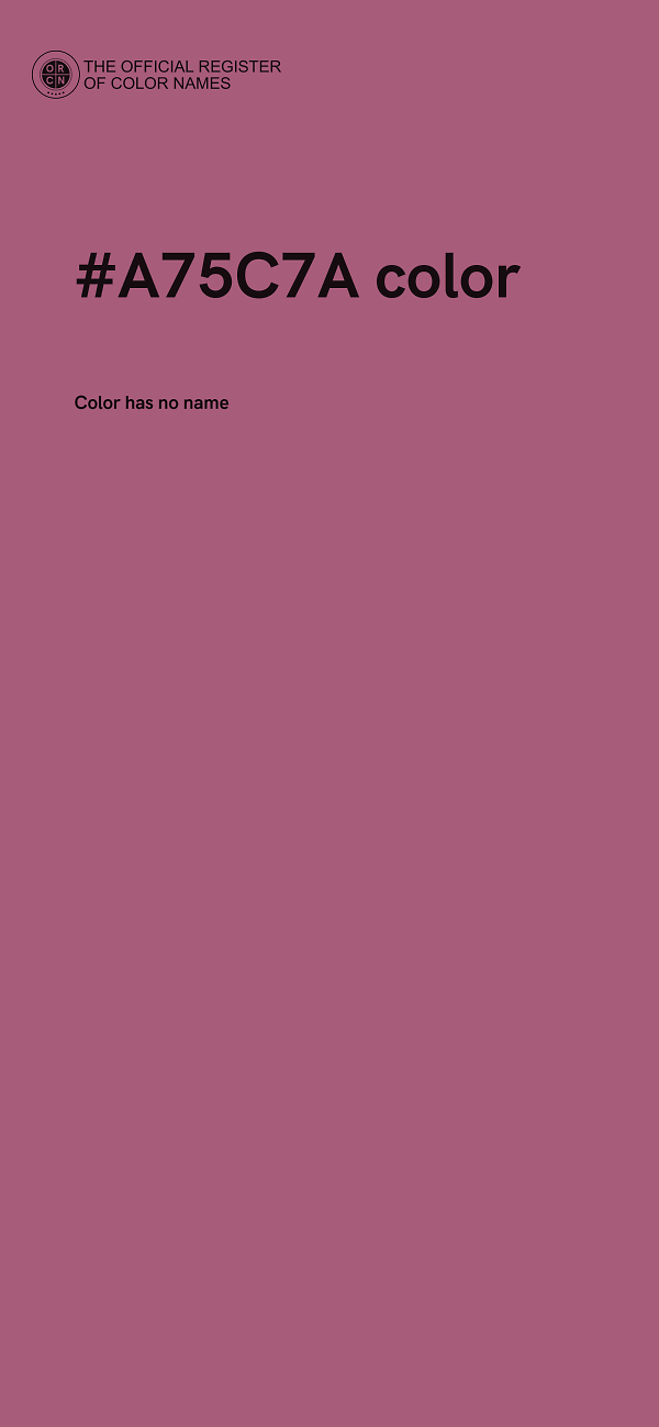 #A75C7A color image