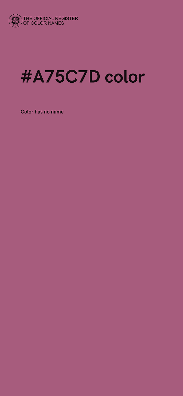 #A75C7D color image
