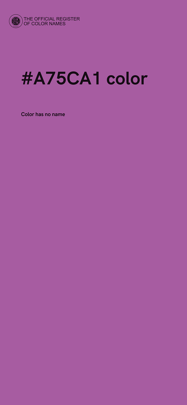 #A75CA1 color image
