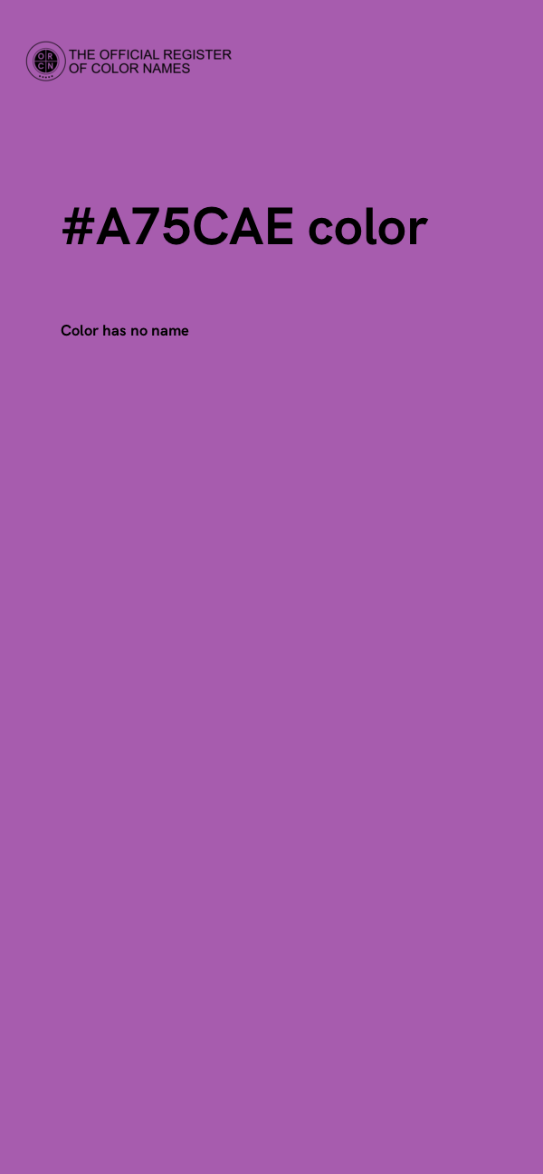 #A75CAE color image
