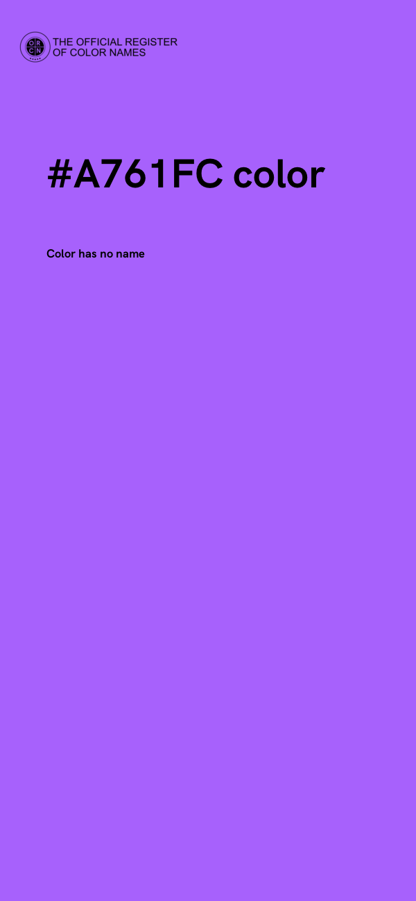 #A761FC color image