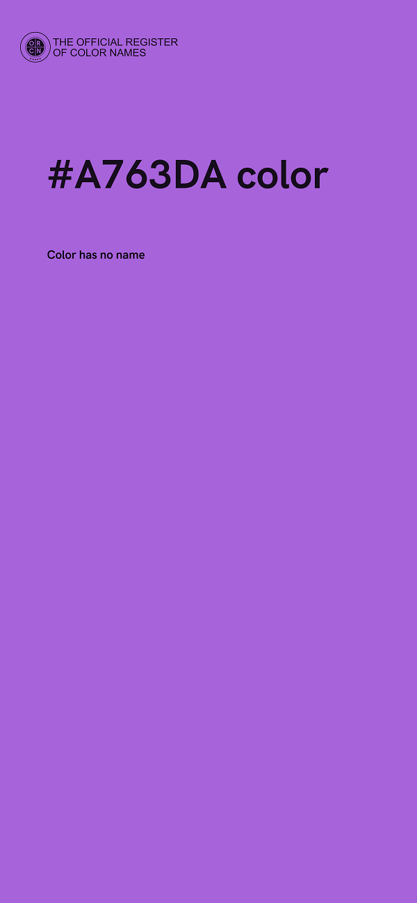 #A763DA color image