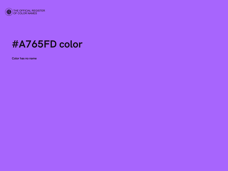 #A765FD color image