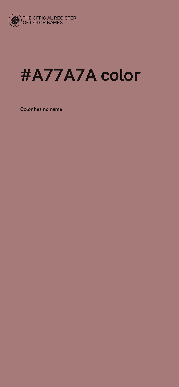 #A77A7A color image